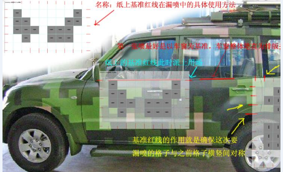 福建车辆迷彩喷涂,设备迷彩漆翻新
