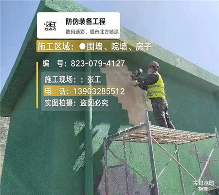 福建设备迷彩喷涂,迷彩漆施工