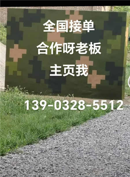 福建专业迷彩漆施工：围墙防护数码漆